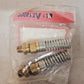 4 Packs of 2 units Velvac Hose Fittings Assy 3/8 MPT 500025 & 500019  (8 Qty)