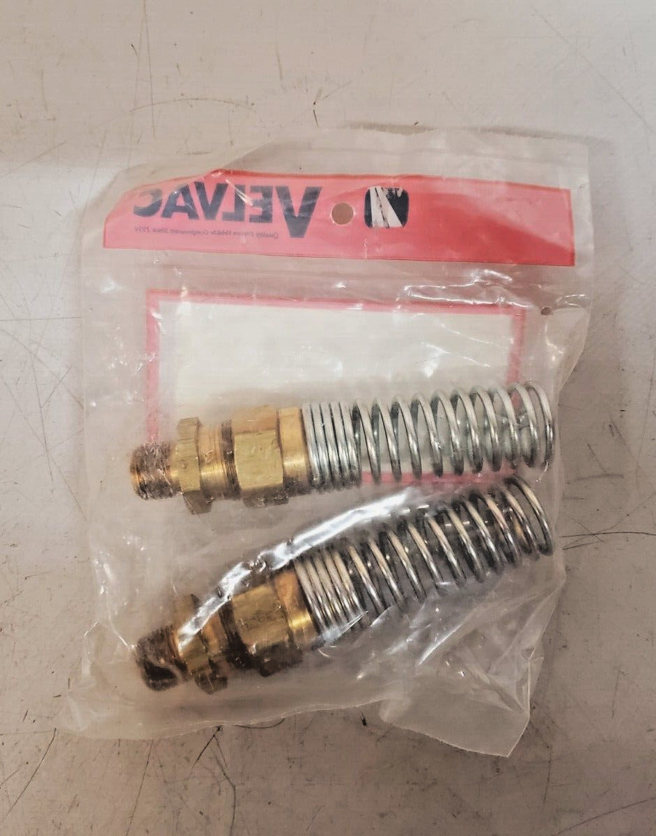 4 Packs of 2 units Velvac Hose Fittings Assy 3/8 MPT 500025 & 500019  (8 Qty)