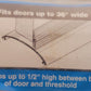 4 Quantity of MD Aluminum and Vinyl Door Sweeps  05090 | 36" Long (4 Qty)