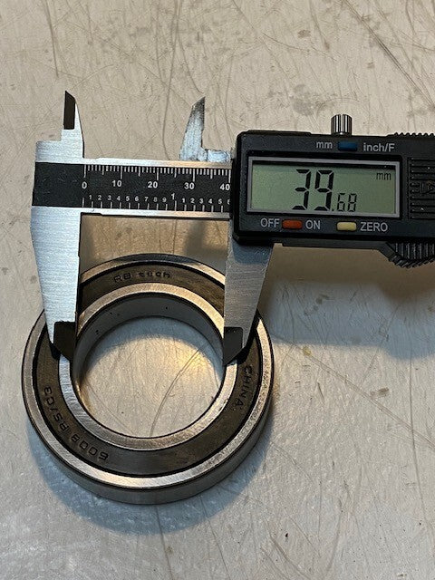 5 Quantity of RB Tech 6008RS/C3 Bearings 68mm x 40mm x 15mm (5 Quantity)