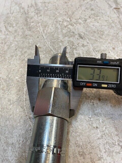 Faster Coupler 3FF112 | 09D0 for Bobcat 5-3/4" Long 27mm Threaded End 15mm ID