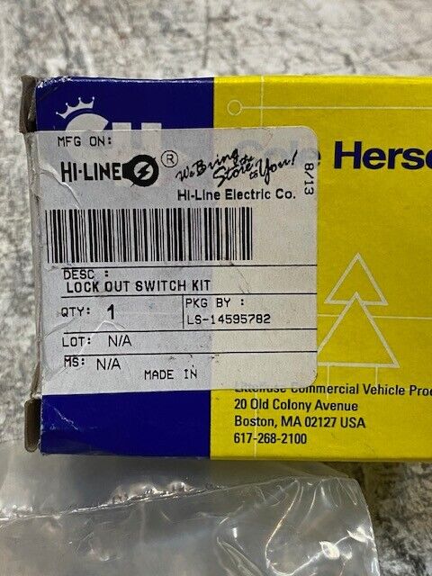 2 Quantity of Cole Hersee 24505 Lock Out Switch Kits (2 Quantity)