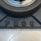 PEER 4-Bolt Flange F206 Insert Bearing FHS206-18 | 28mm Bore 4-1/4" W