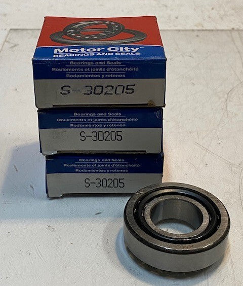 3 Quantity of Motor City Wheel Bearings S-30205 | 30205 (3 Quantity)