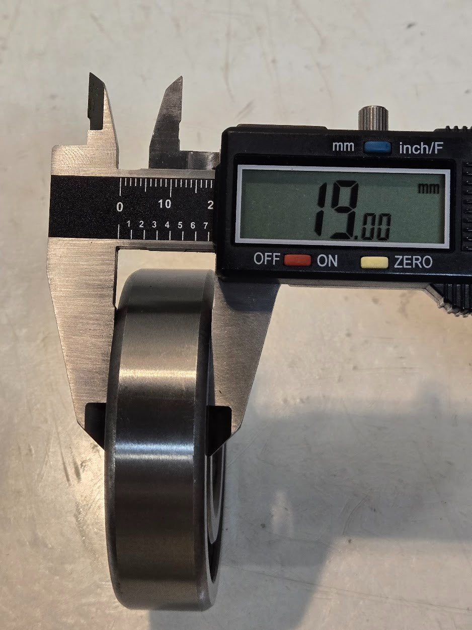 2 Quantity of Ball Bearings 6306 | 72 mm OD x 30 mm Bore x 19 mm Thick (2 Qty)