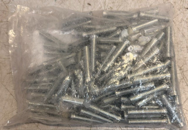Bag Of 121 S.W. Anderson Zinc Plated FH-0518-24ZI PEM Studs Flat Tops