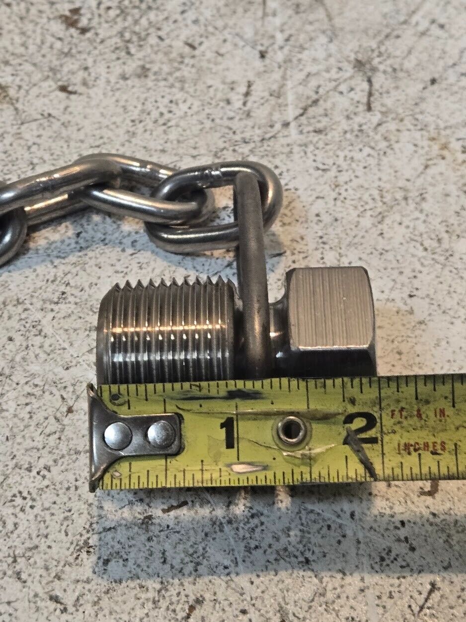 Midland 24-N60 1" Male Plug with Safety Chain