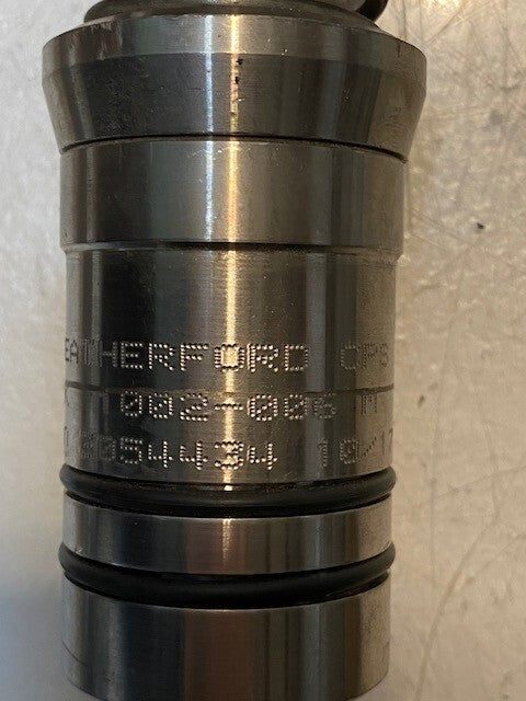 Weatherford Gas Lift Valve 1002-006 | 3054434 | 8" Long 45mm OD 26mm ID