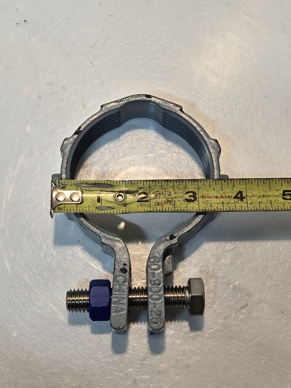 Harco 2-1/2" Gripping Clamp 60-900-25 | 1" Thick Ductile Iron