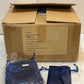 1700 Pack of Small Navy Blue Satin Pouches 6"  x 8.5" PO31209  (1700 Quantity)