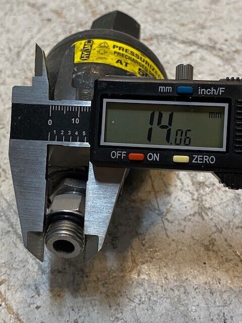 Hydac Pressurized Vessel Accumulator 500Psi C27113 | 2073658/113