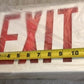 E-Conolight E-XP2RBW Exit Lighting Fixture Damp Location Rated Safety Sign
