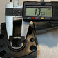 Vertical Curtain Gear Wormgear Bracket w/ Square Center 14mm