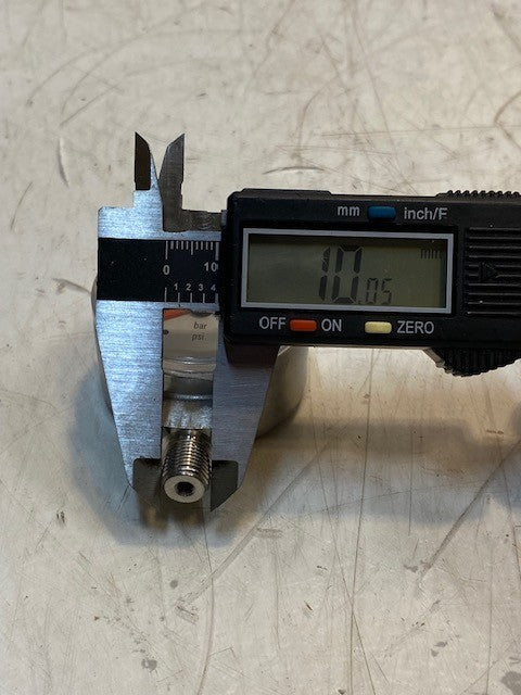 Wika 4205114 Pressure Gauge 131.11 2" 125 PSI/Bar 1/8" NPT LM