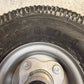 Two Count 10-Inch Air-Filled Utility Tires Sized At 4.10/3.50-4 For Wagons