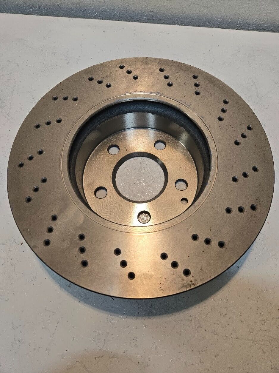 Drilled Brake Rotor 4 9-88 07 90 | 5x4.5in Bolt Pattern 11 9/16" Diameter