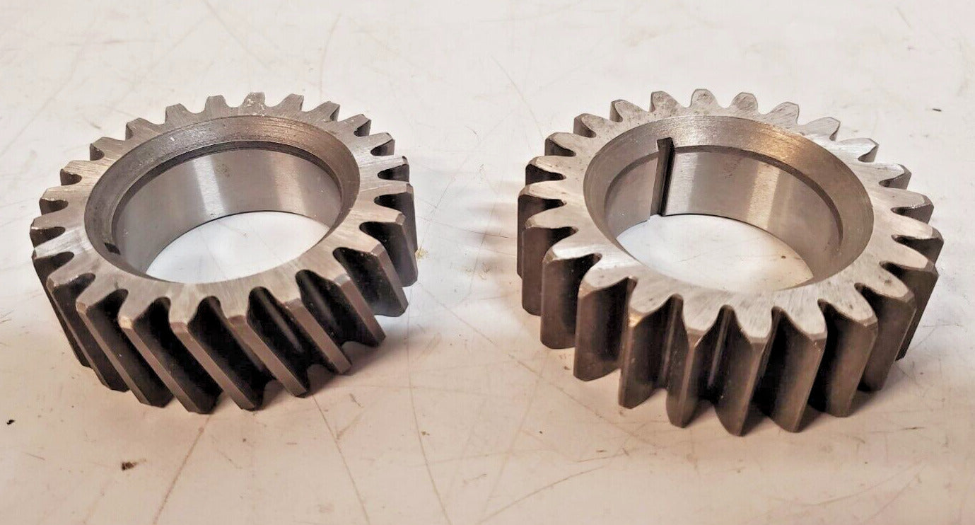 2 Quantity of Gears 24 Teeth | 1 Unit 2.6" | 1 Unit 2.8" (2 Qty)