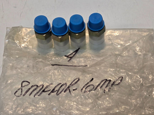 4 Quantity of 8MFFOR-6MP Hydraulic Adapters 13/16"-16 x 3/8"-18 (4 Quantity)
