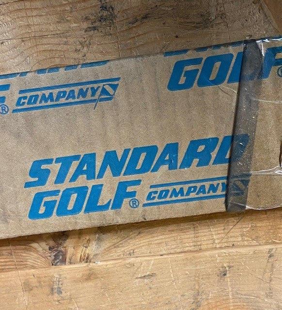 9 Qty of Standard Golf 7-1/2' Royaline White/Black British Stripe 26103 (9 Qty)