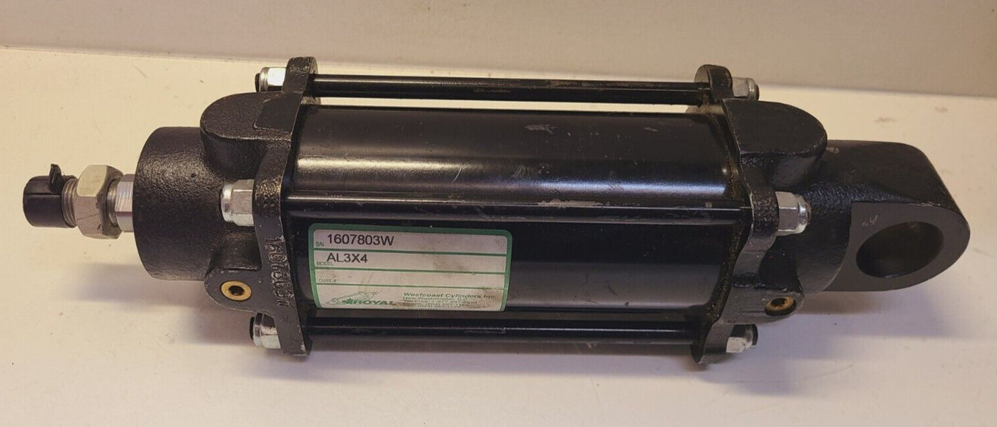 Royal West Coast Cylinders Pneumatic Cylinder 1607803W | AL3X4