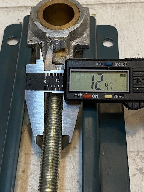 Take-Up Frame & Unit for Dodge 7-1/2" Long 4-1/4" Wide 13mm Thread 25mm Bore