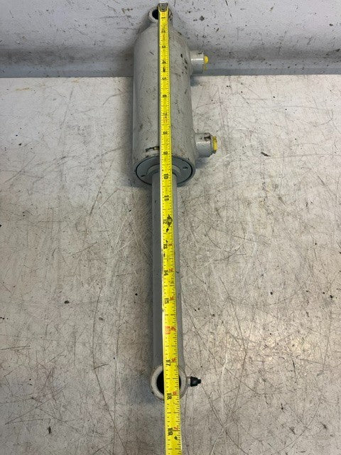 Double Acting Hydraulic Cylinder Clevis Mount Welded 28.82mm Bore 18-1/4' Length