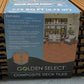 Golden Select 1791218 Composite Deck Tiles 7.75 Sq Ft 8 Tiles Weather Resistant