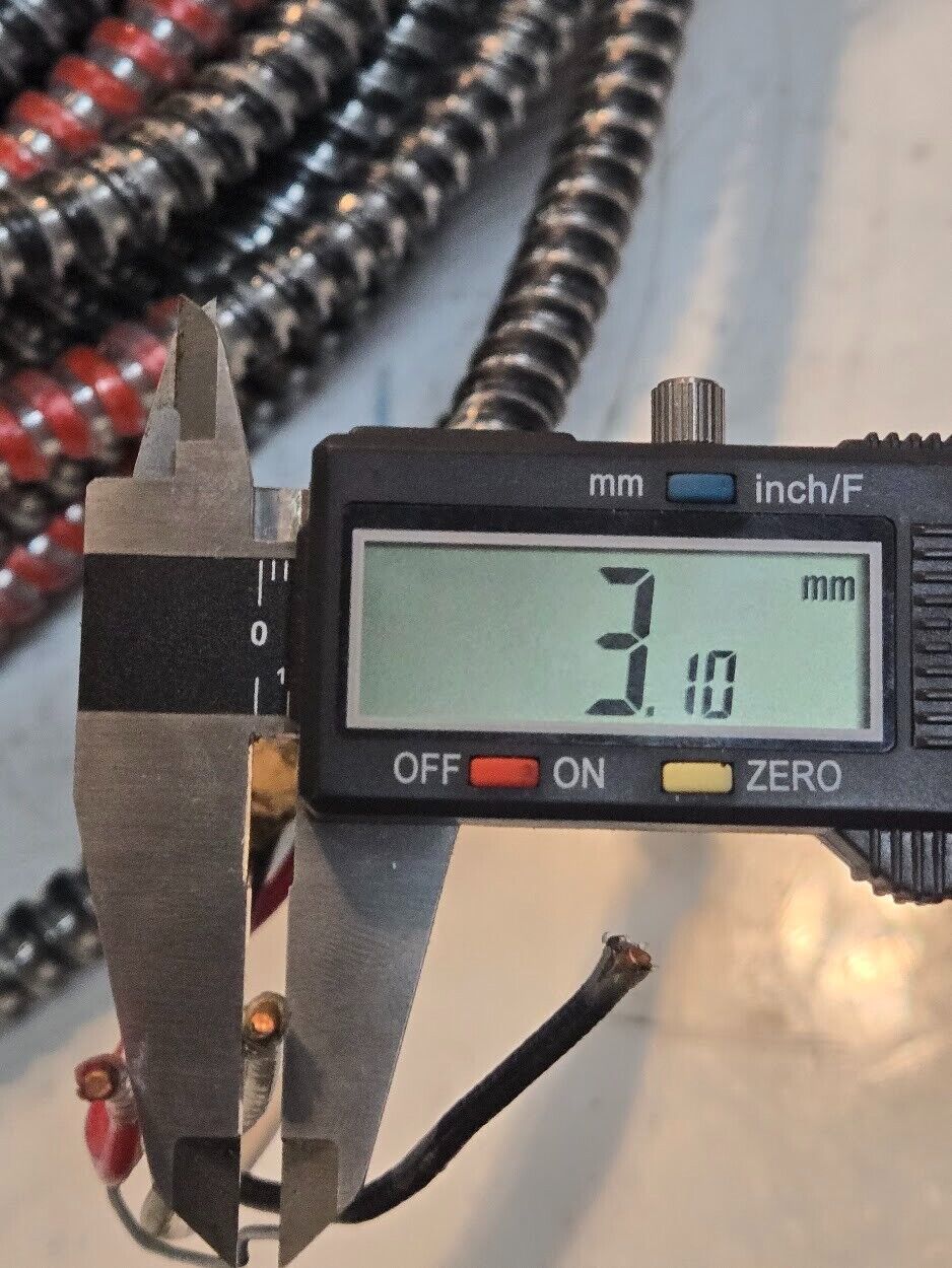 Approx. 500' of 14/3 MC Cable with Ground | Red, Black, and White Solid CU Wires