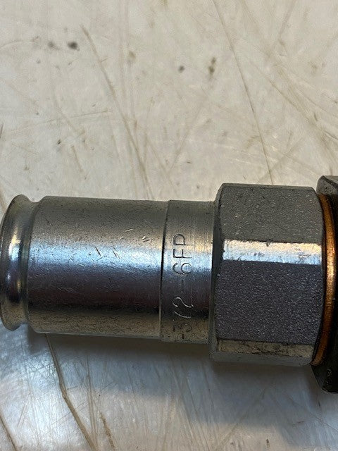 Parker NS-32-6FP Hydraulic Non-Spill Flat Face Push to Connect Quick Coupling