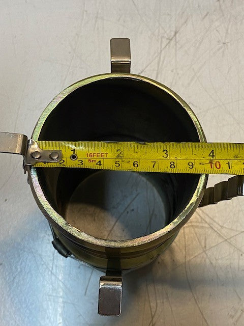 Band-It Tri-Lokt Male Hose Nipple Swage Tie Strip 10" Tall 92mm Bore 102mm Bore