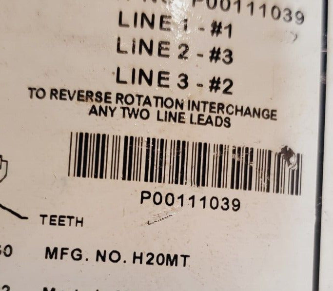 US Motors Munter Motors RPM Motor P00111039 | P63FSM-4328