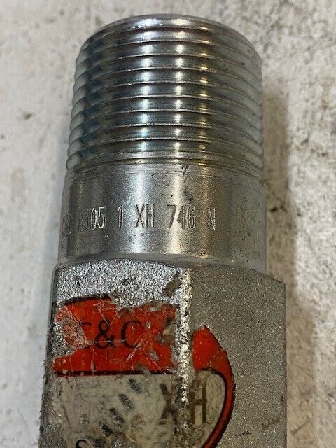 C&C Pipe Fitting A105 1 XH 746N | 24mm ID 31mm OD 35mm Bolt OD