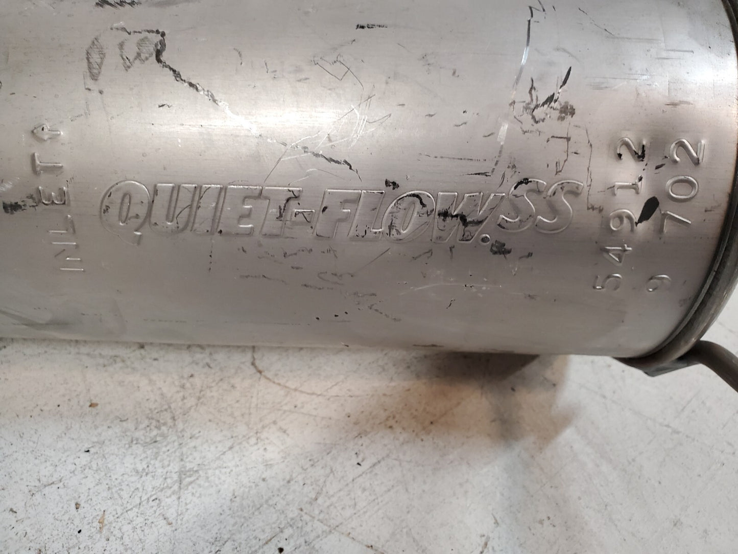 Quiet-Flow SS Muffler And Exhaust Pipe Assy 54912 | 0916337