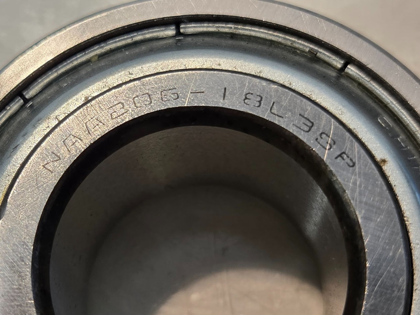 IPTCI Metal Shielded Ball Bearing NAA206-18L3SP | 62 mm OD x 28.5 mm Bore