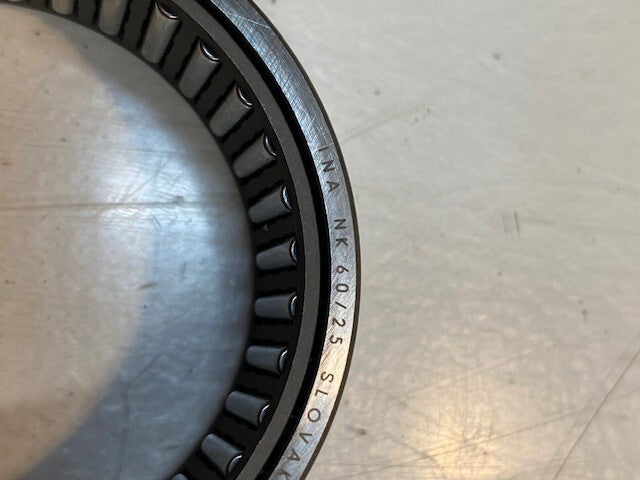 2 Quantity of INA NK 60/25 Machined Needle Roller Bearings 72x61x25mm (2 Qty)