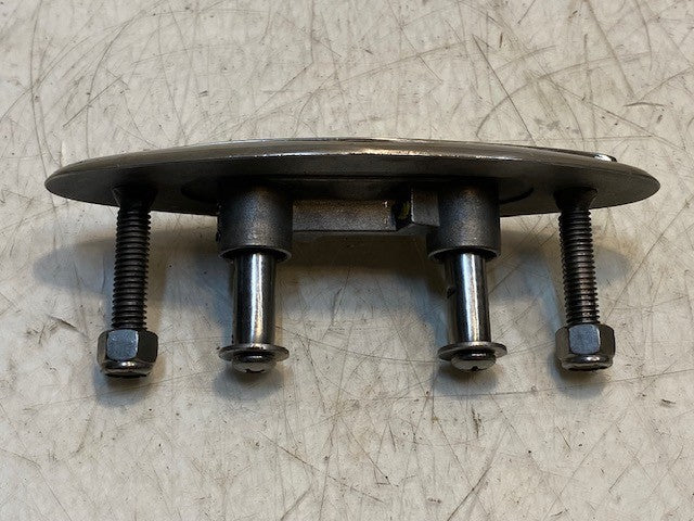 Boat Stainless Steel Pull-Up Cleat 7" Long 2-1/2" Wide
