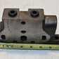 Hydraulic Manifold RSM 4 | 1/2 in FPT Side Inlet | 3/4 in FPT Face Inlet/Outlet