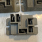 3 Quantity of Magnecraft Struthers-Dunn W9AS5D52-24 Coil 24VDC (3 Quantity)