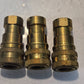3 Quantity of Parker BH2-60 Hydraulic Quick Connect Fittings 1/4-18 NPFT (3 Qty)