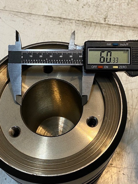 Bottom Roller Assembly 7" Tall 5-3/4" OD 60mm Bottom Bore