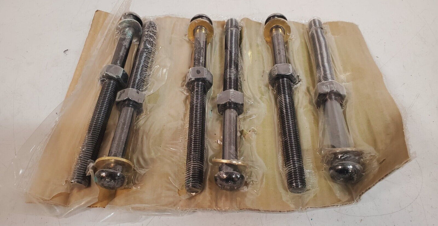 6 Quantity of Cylinder Head Bolts 10" Length  17.8mm Diameter (6 Qty)