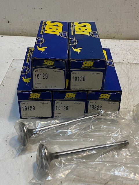 5 Quantity of SBI Engine Exhaust Valves 10128 Pack of 2 (10 Pieces Total)