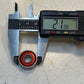 60 Quantity of Speed Metal Skateboard Bearings 22x8x7mm Red (60 Quantity)