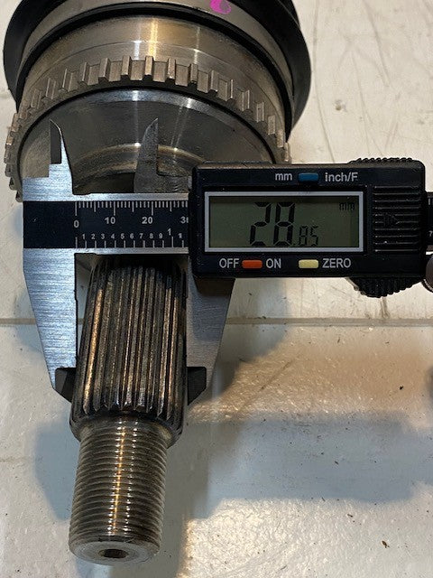 Driveshaft for Ford YL84-3A428-DF | GG062560XE | 760607043166 | 27-1/2" Long