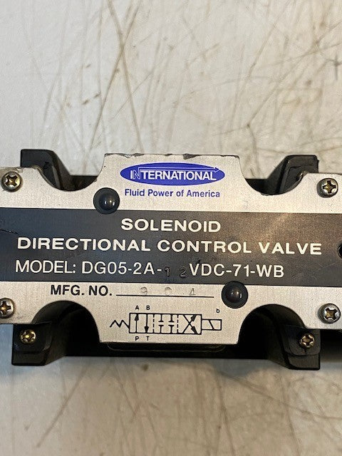 International Fluid Power Directional Control Valve DG05-2A-12VDC-71-WB