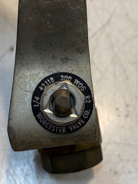 Worcester Control Ball Valve 1/4 | 4211B | 300 WOG