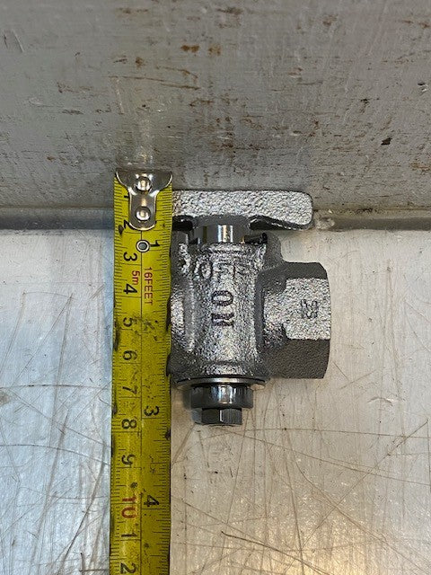 Paloma 0434 1/2" Shut Off Valve Gas Cock Lockwing Valve