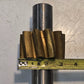 Helical Gear & Shaft | HT172A029 | BHN 293 | HT 88-8-0-4 225 | 7 6J71 | 10 Tooth