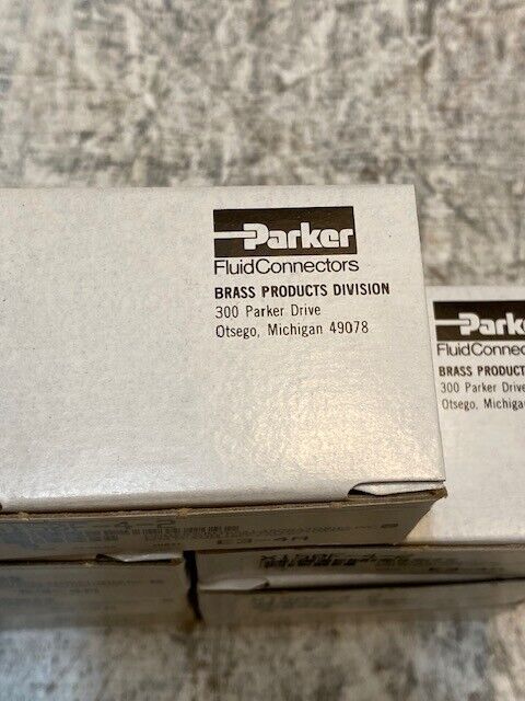 35 Quantity of Parker X150F-4-2 Brass 45 Deg Flare Female Elbows (7 Boxes of 5)