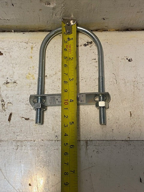 5 Quantity of STANLEY 2190BC U-Bolts w/ Plate & Hex Nuts (5 Quantity)